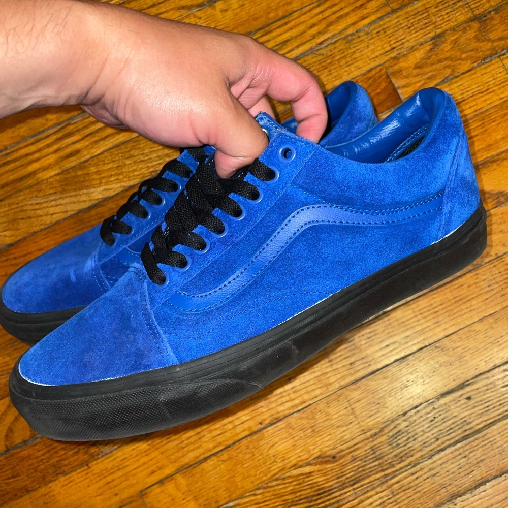 Vans Old Skool Blue Suede sneakers 10 Maiden Noir